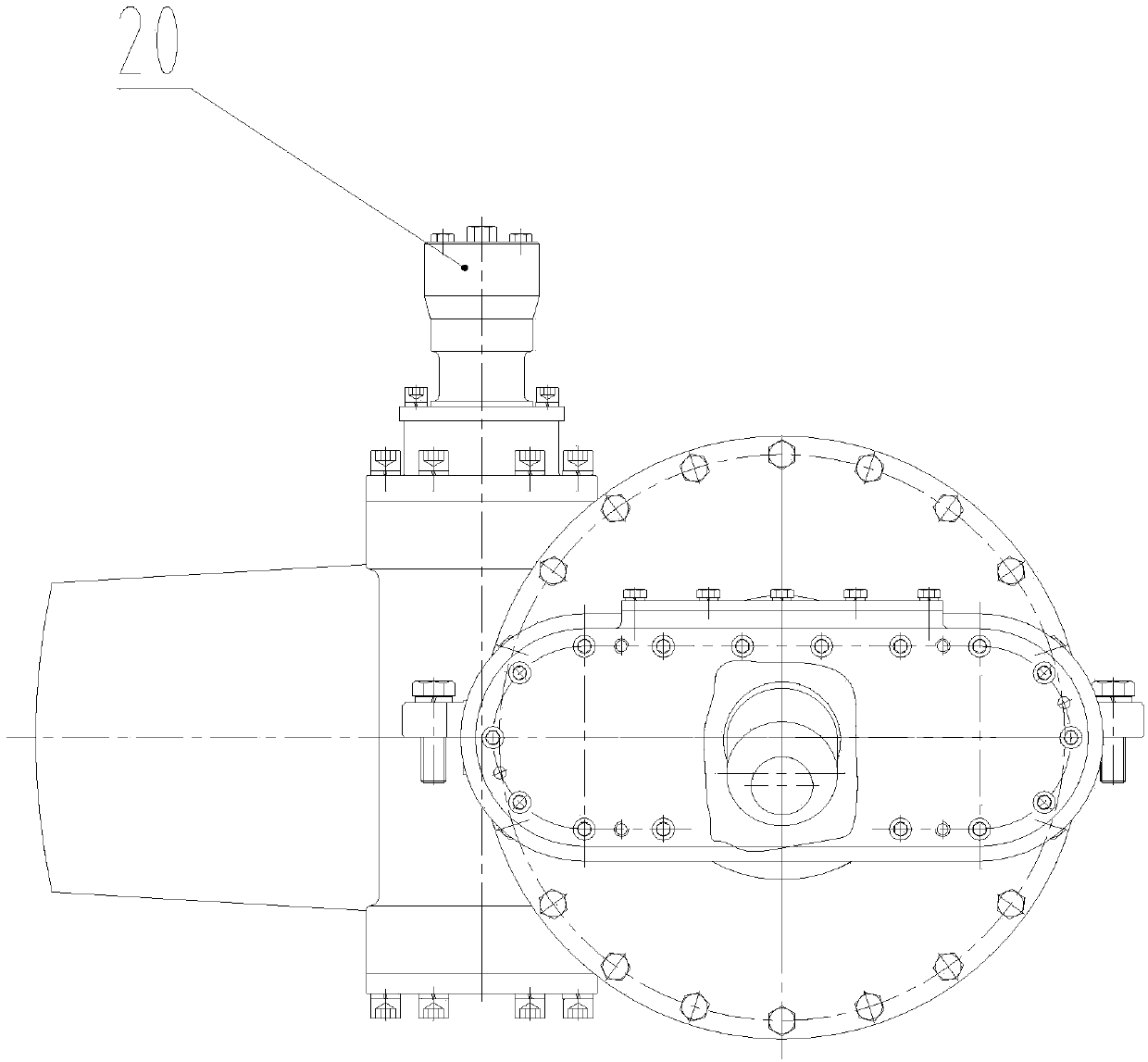 Tree excavator and tree digging machine