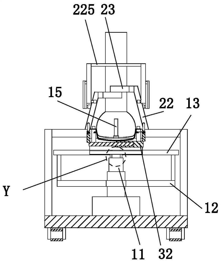 Garden big tree transplanting and binding equipment