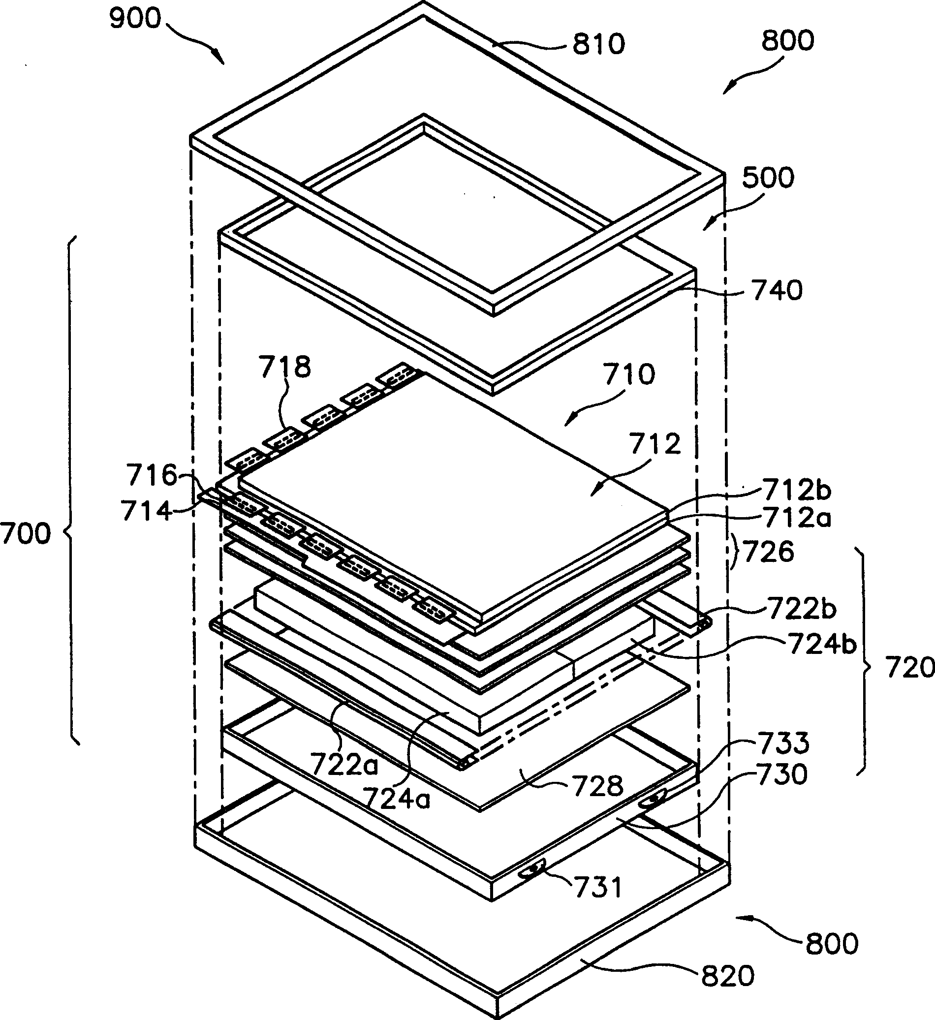Liquid crystal display module, liquid crystal display device and method for assembling thereof
