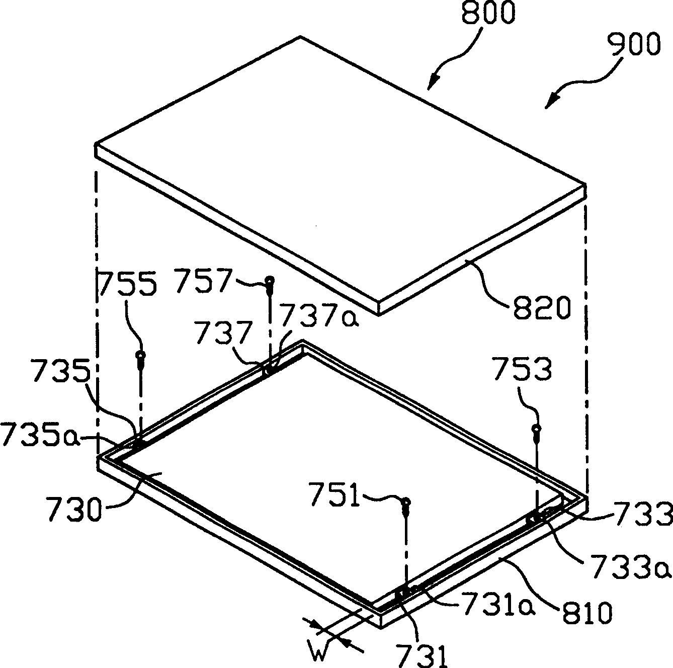 Liquid crystal display module, liquid crystal display device and method for assembling thereof