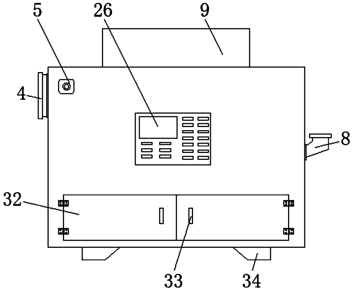 Multifunctional soil remediation and incineration robot