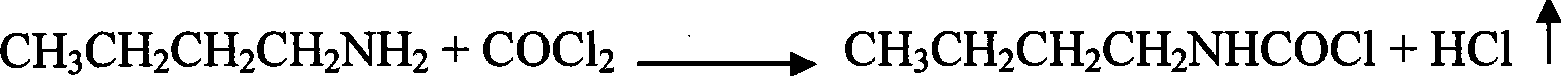 Process for preparing n-butyl isocyanate