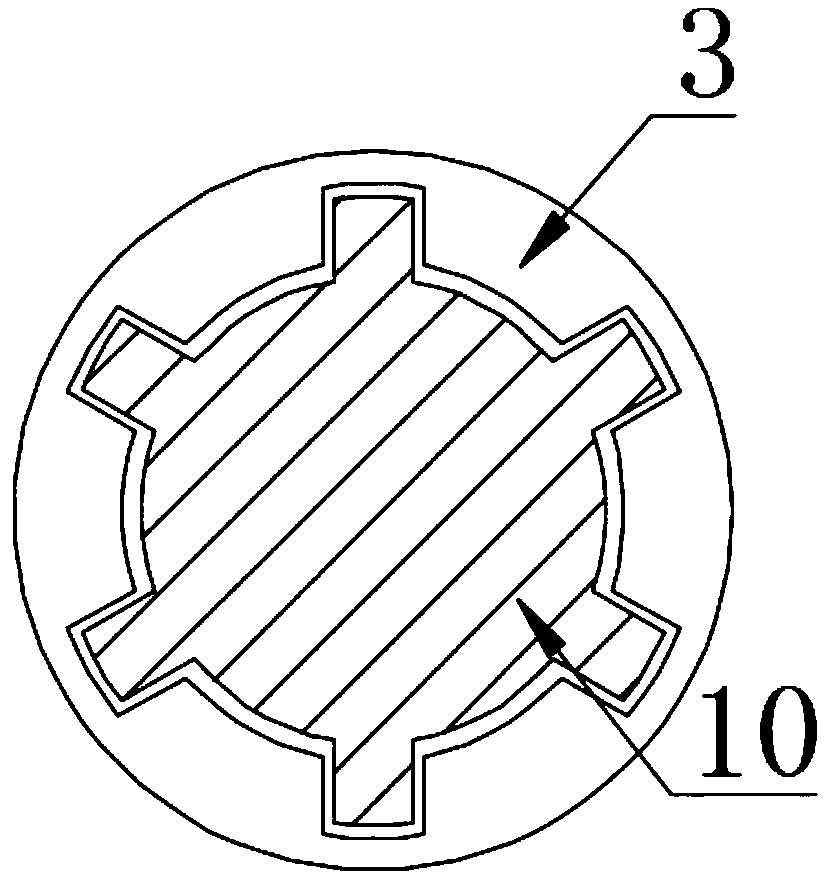 Progressive pile driving device for building construction