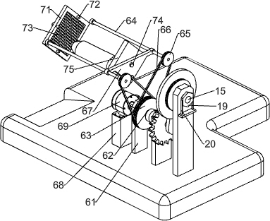 Potato shredding device