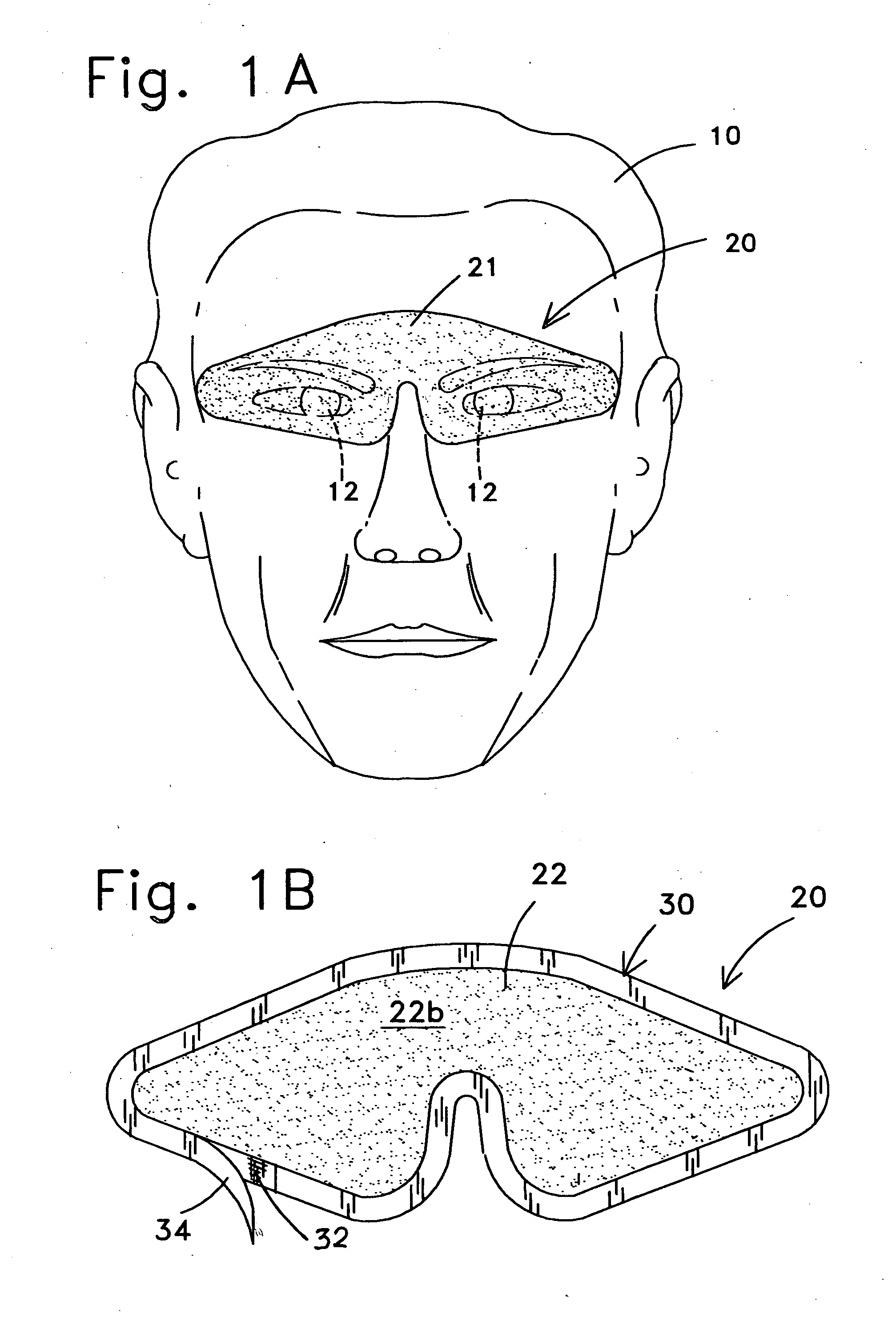 Multi-use eye mask or shield