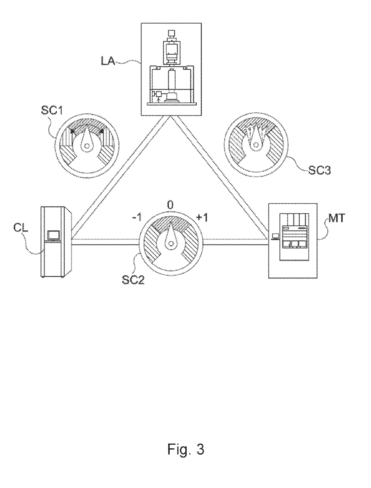 Apparatus for and a Method of Removing Contaminant Particles from a Component of an Apparatus