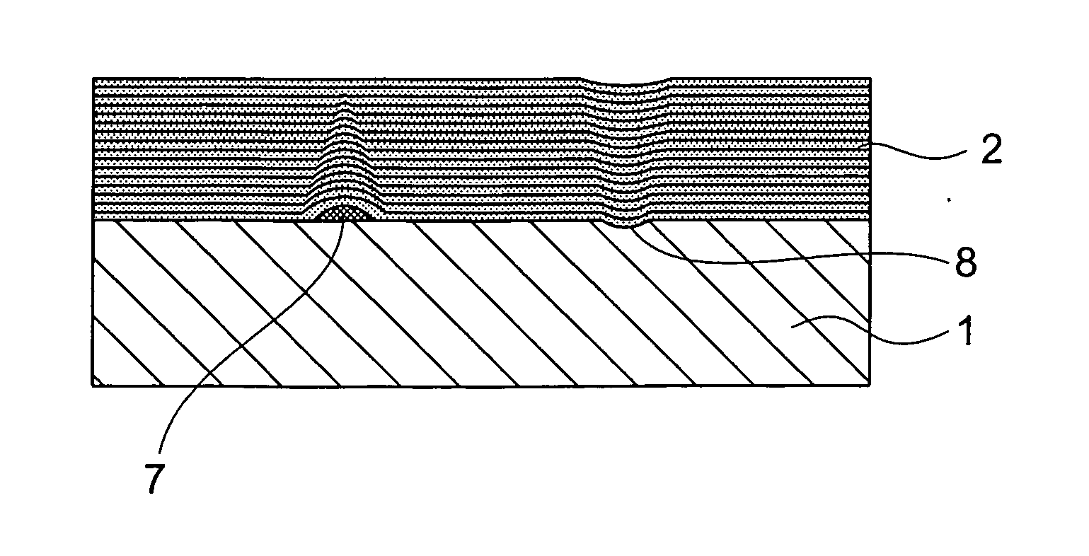Multilayer reflective film coated substrate, manufacturing method thereof, reflective mask blank, and reflective mask