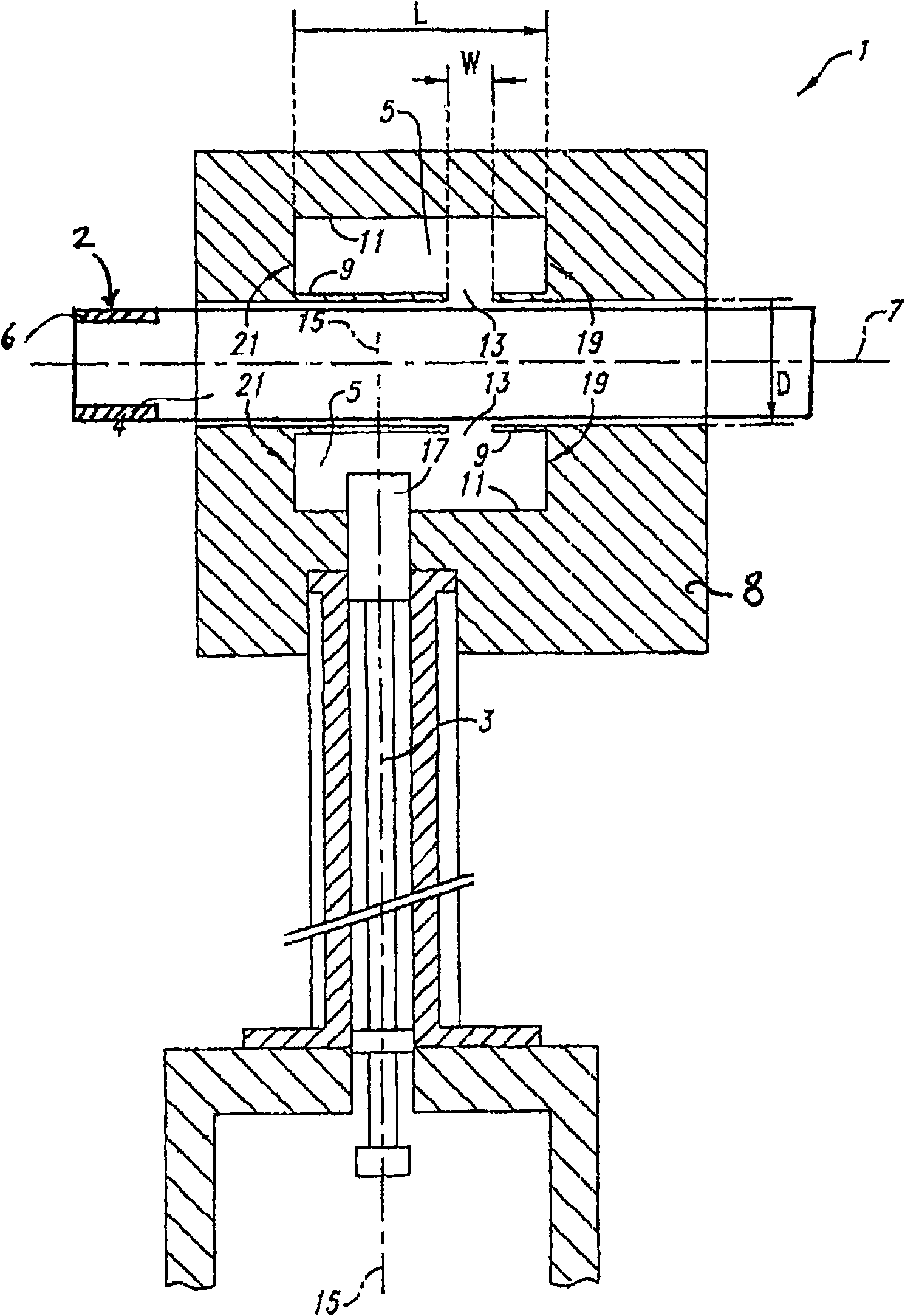 Apparatus for carrying out plasma chemical vapour deposition and method of manufacturing an optical precast product