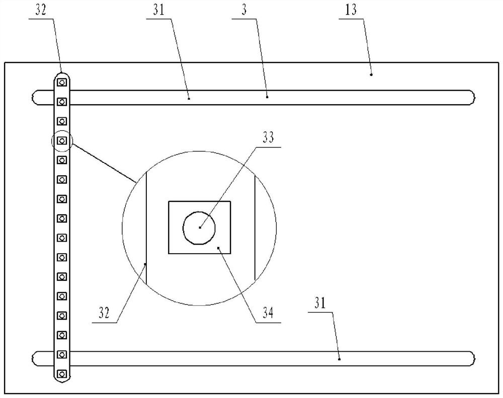 Dust removal device for automatically removing dust in computer case