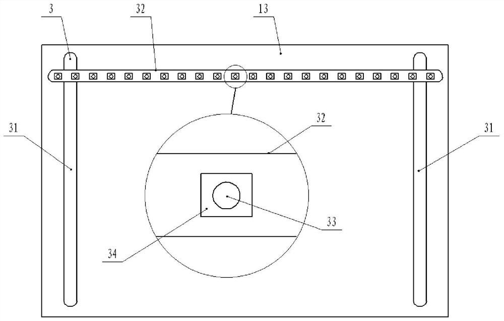 Dust removal device for automatically removing dust in computer case