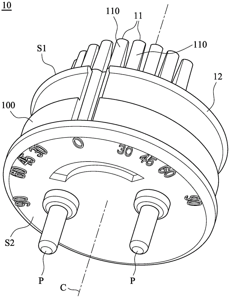 Luminaire module and its connecting mechanism