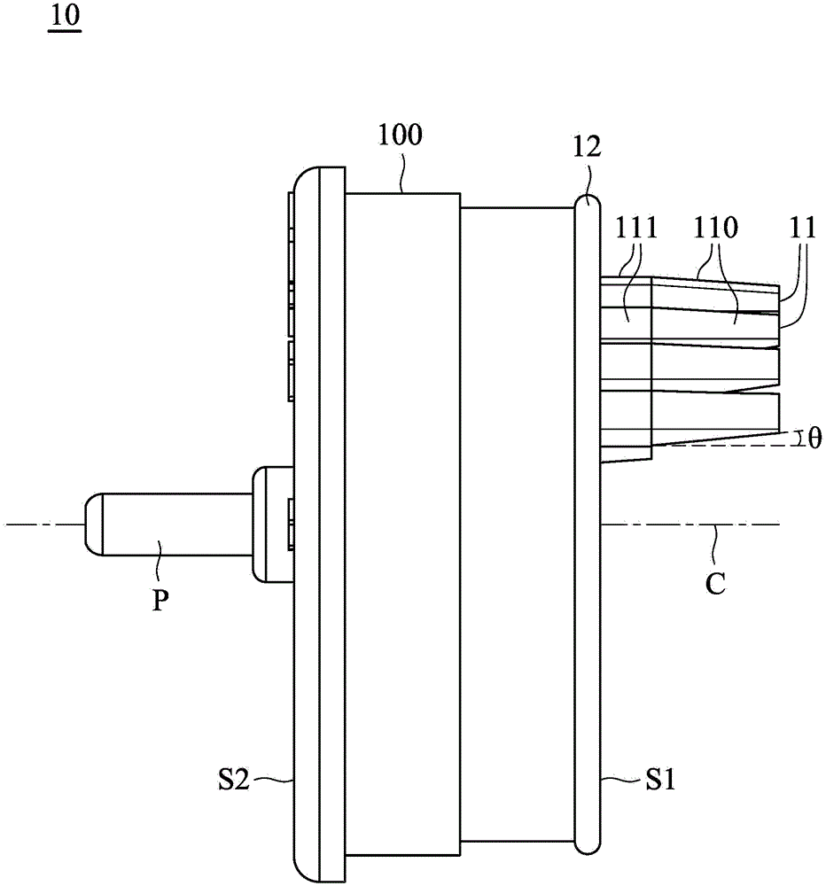 Luminaire module and its connecting mechanism
