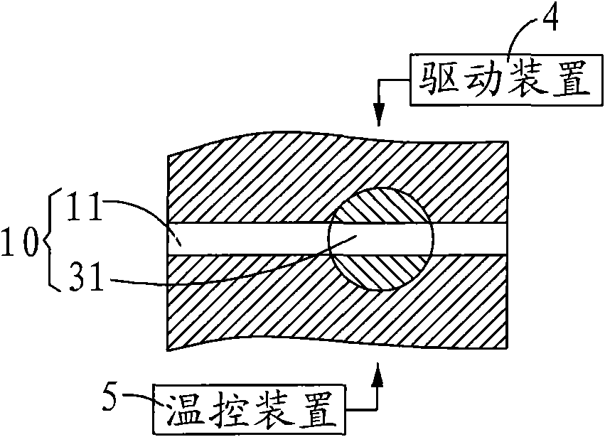 Rotary locking control method of plastic injecting nozzle