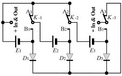 Series-parallel connection converter