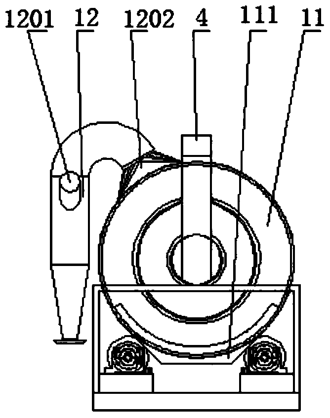 Double drum crop dryer