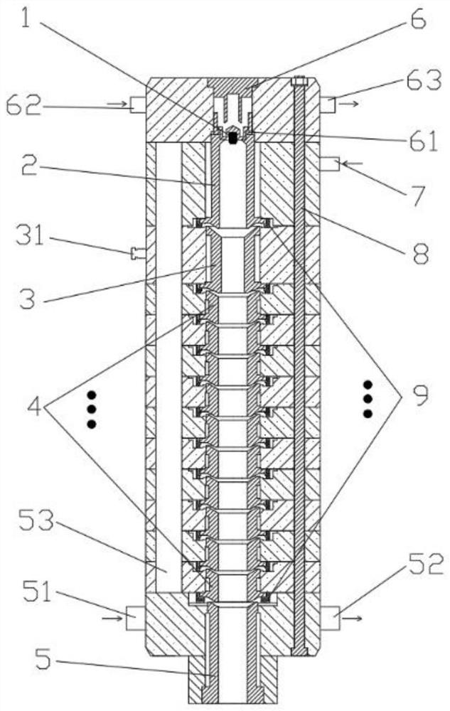 Composite cathode high-power plasma generator and arc striking method