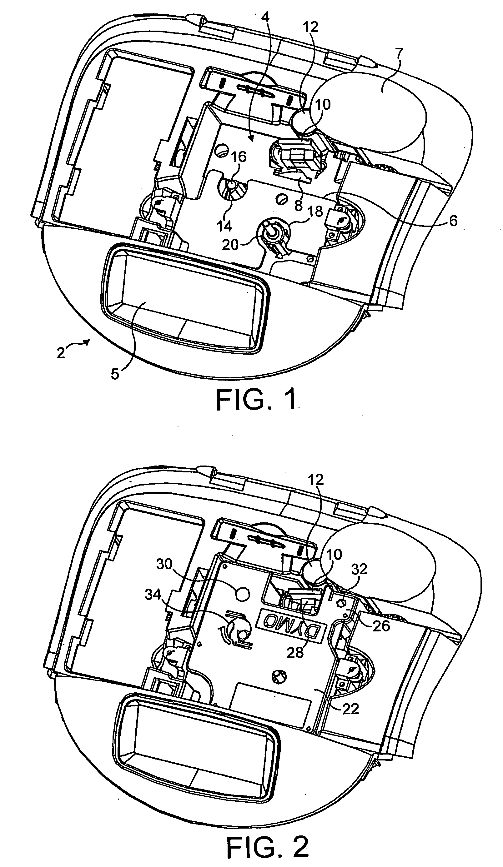 Cassette Locking and Ejecting Arrangement