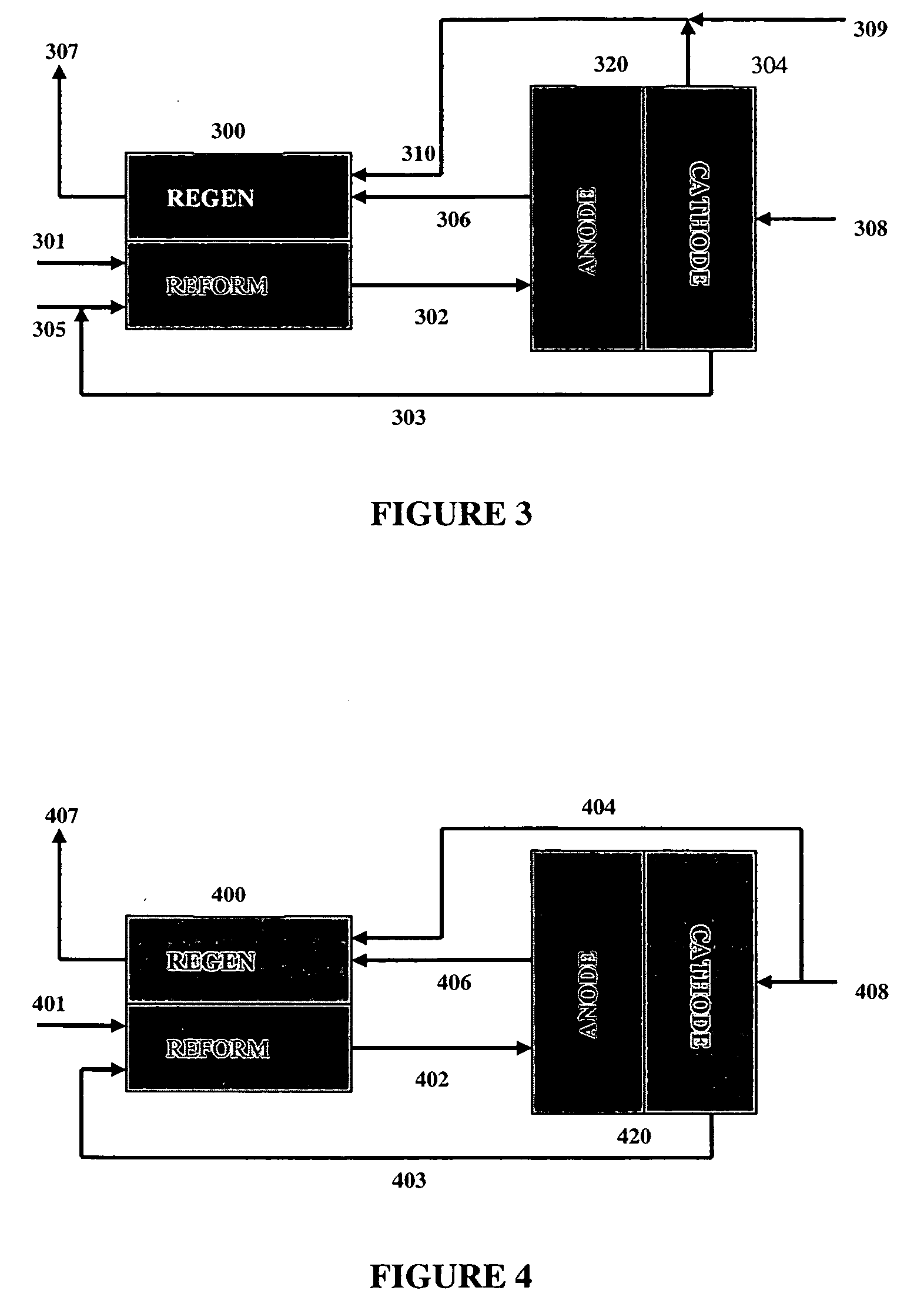 Proton conducting solid oxide fuel cell systems having temperature swing reforming