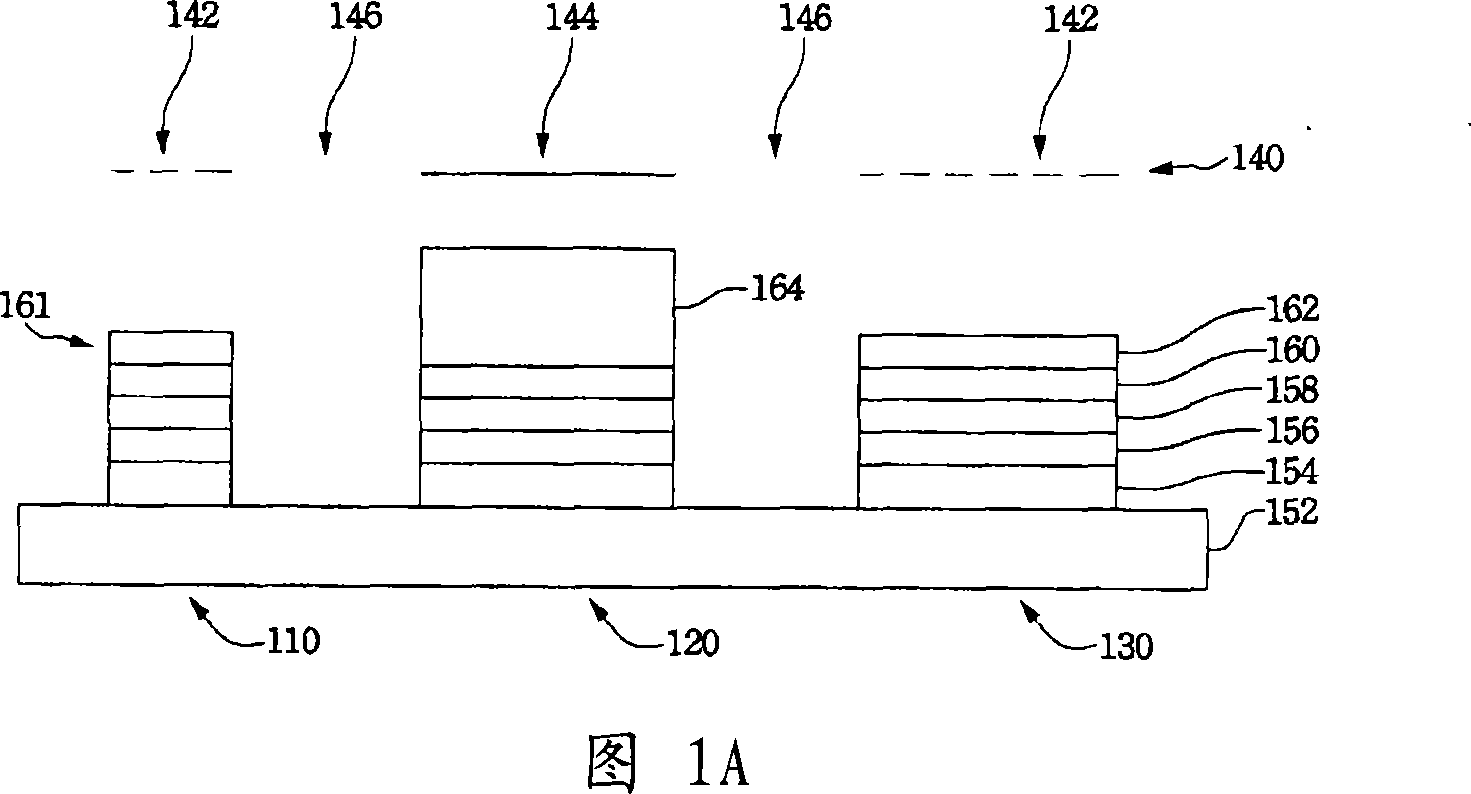 Method for producing semiconductor structure of thin-film transistor and planar display device