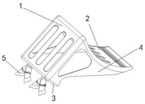 Bionic airplane wheel chock