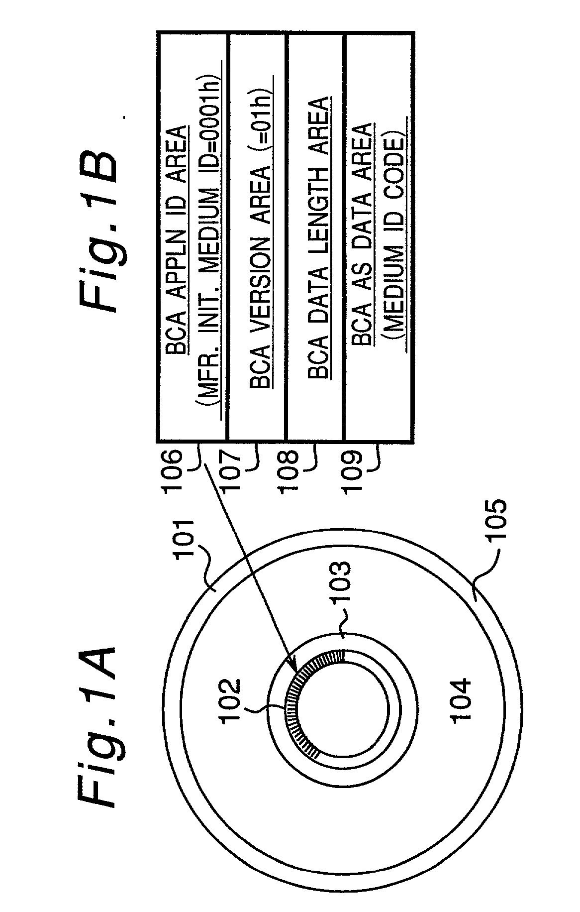 Information recording disc and information reproducing system