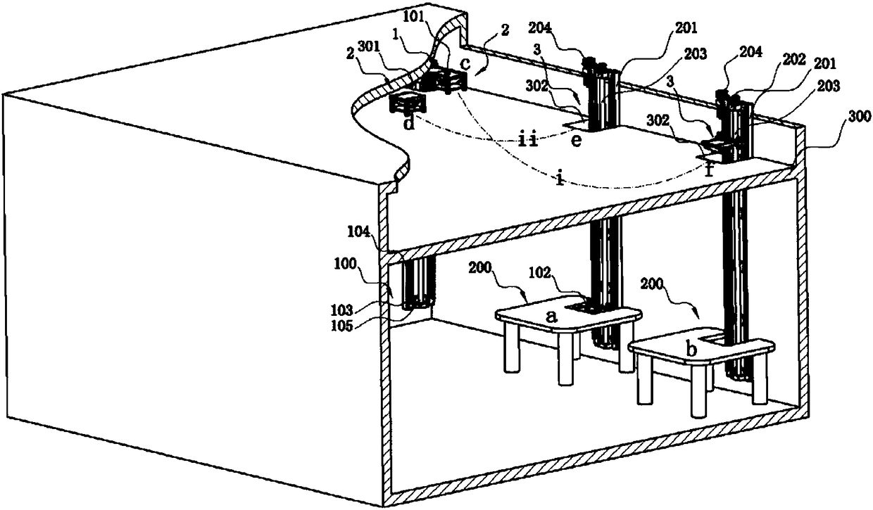 An automated food delivery system for restaurants