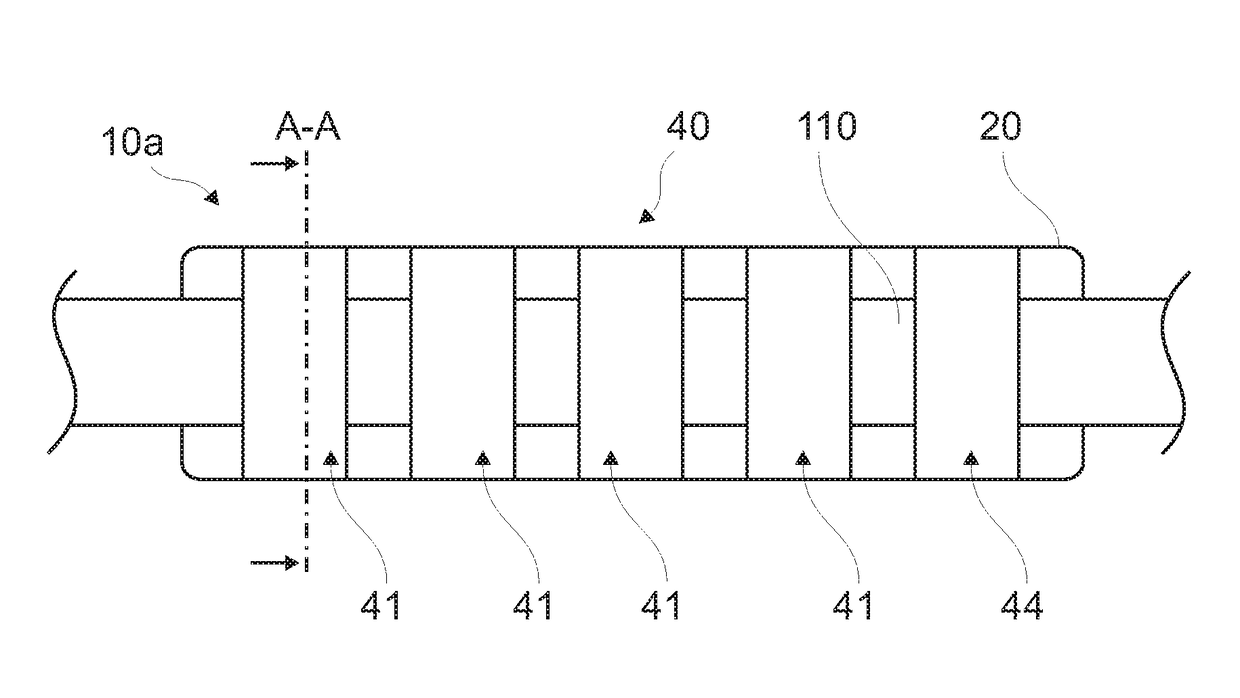 Process for manufacturing a padding device for a carrying belt system for a respirator, padding device, carrying belt system and respirator