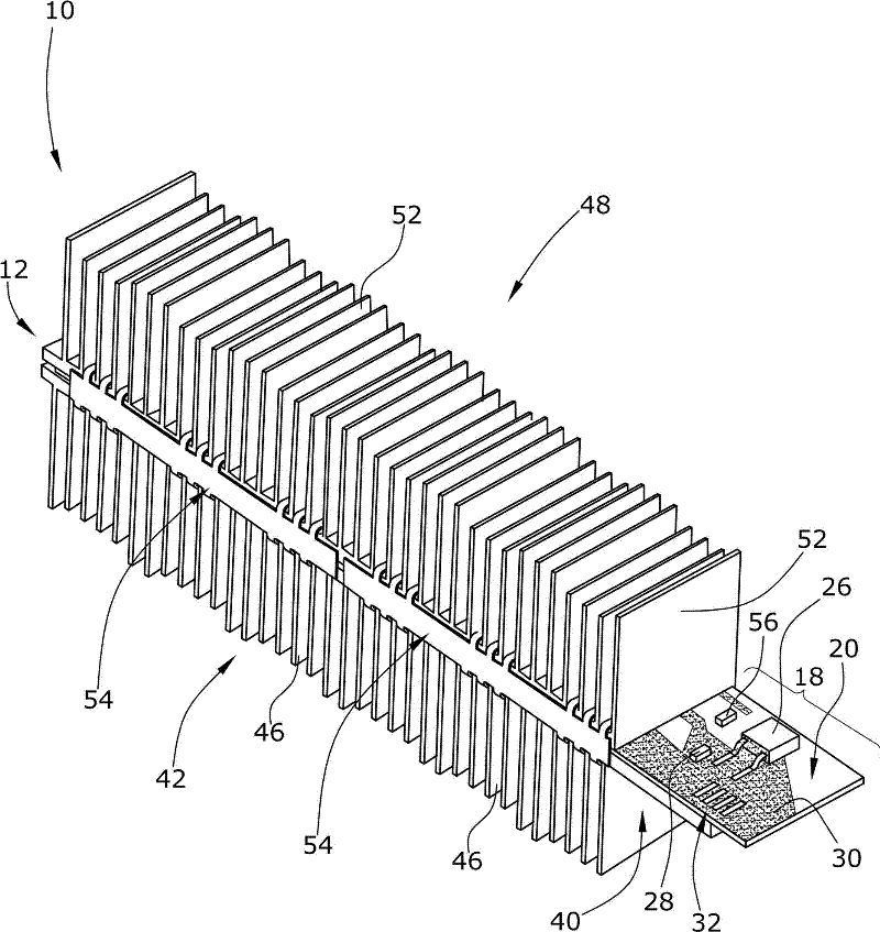 Electric heating system, in particular for a hybrid vehicle or electric vehicle