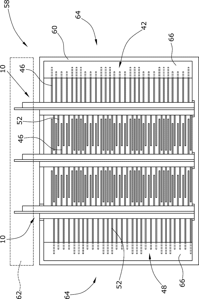 Electric heating system, in particular for a hybrid vehicle or electric vehicle