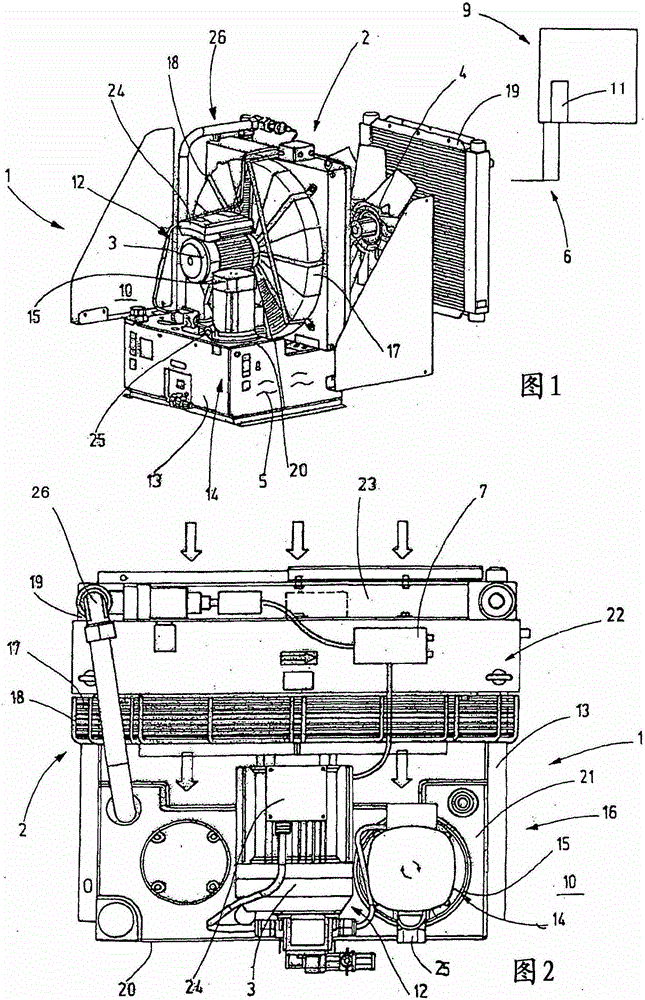 liquid-air cooling system