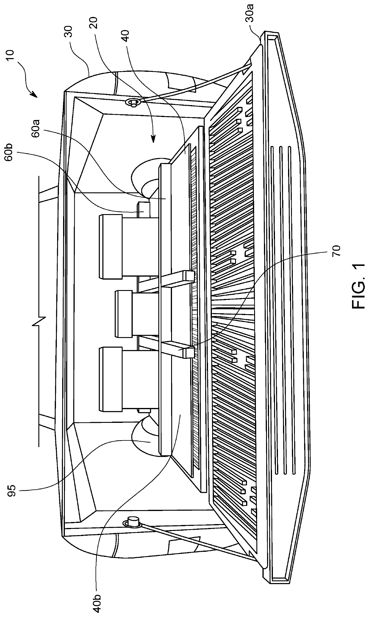 Cargo loading and unloading system in a vehicle