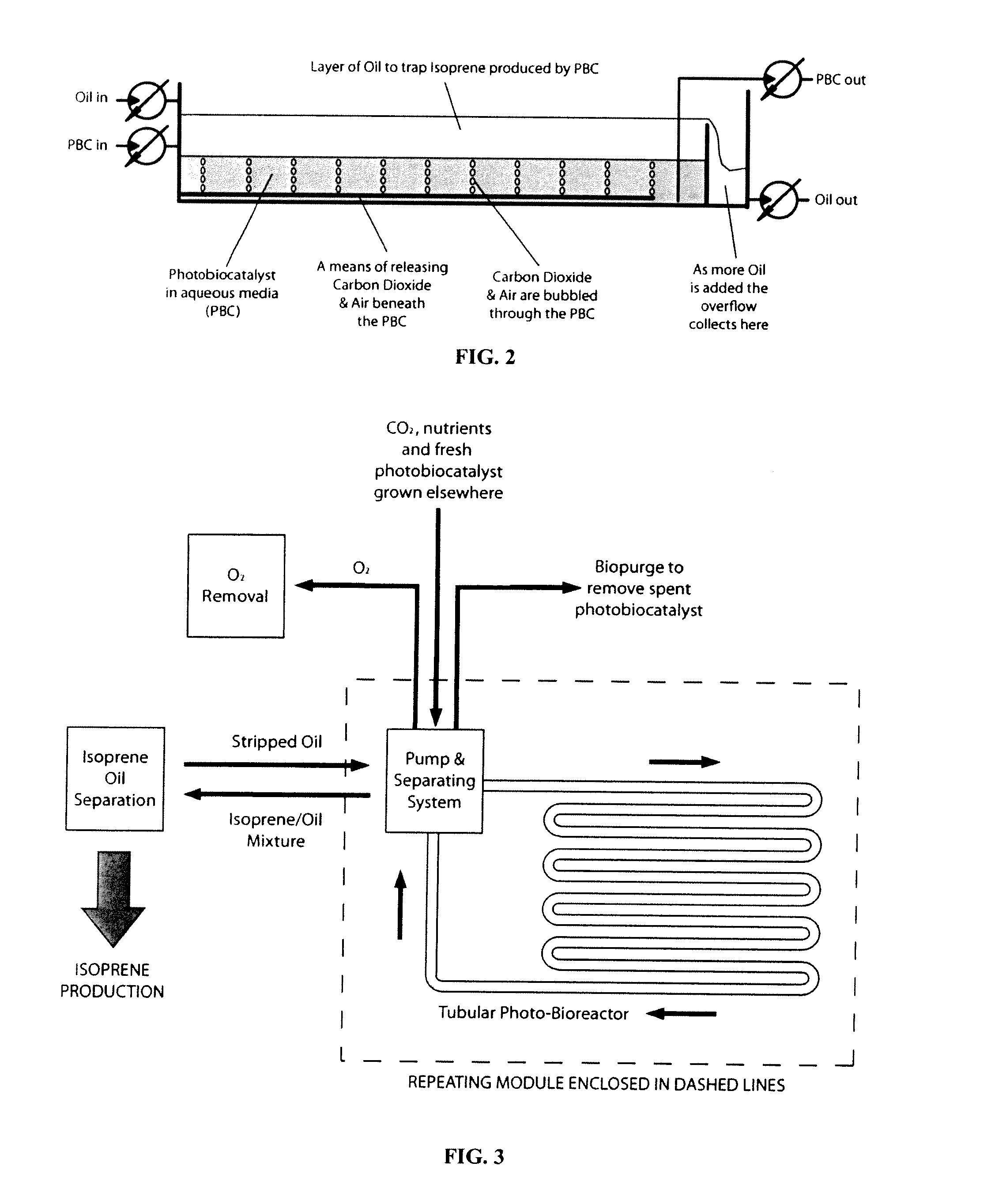 System for photobiosynthetic production, separation and saturation of carbonaceous chemicals and fuels