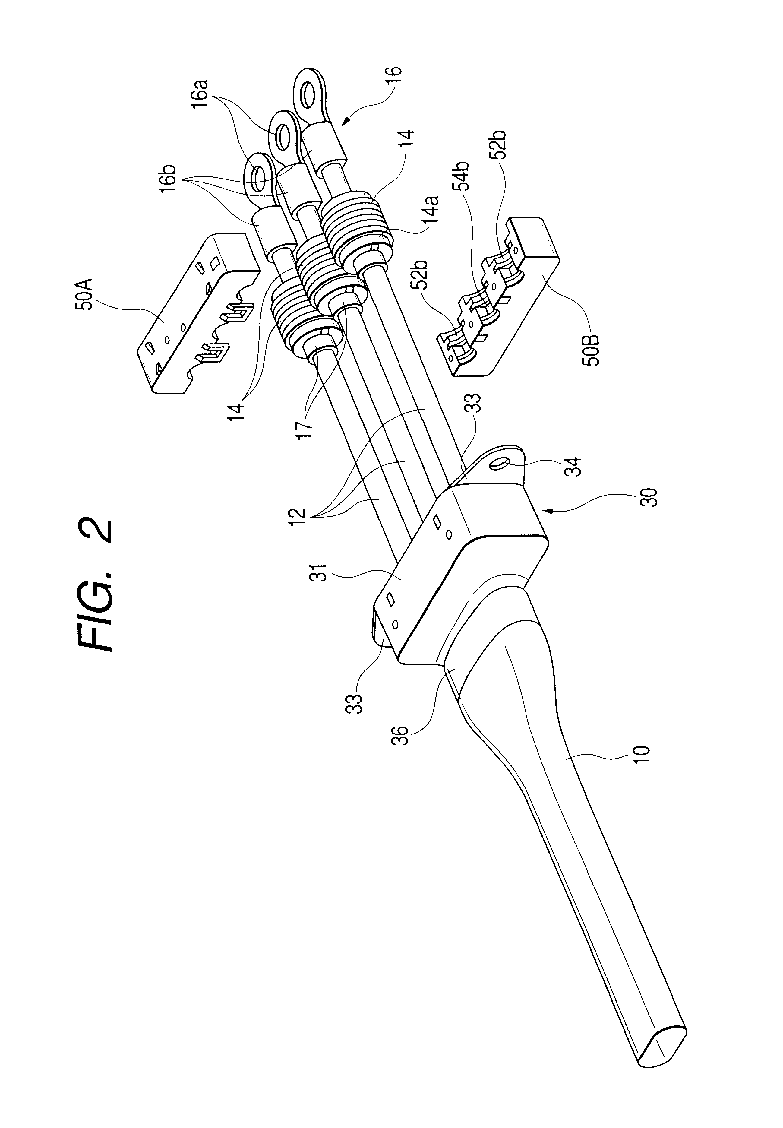 Electronic unit, shield cable connecting structure, connecting method, wires waterproof-connecting structure, and method