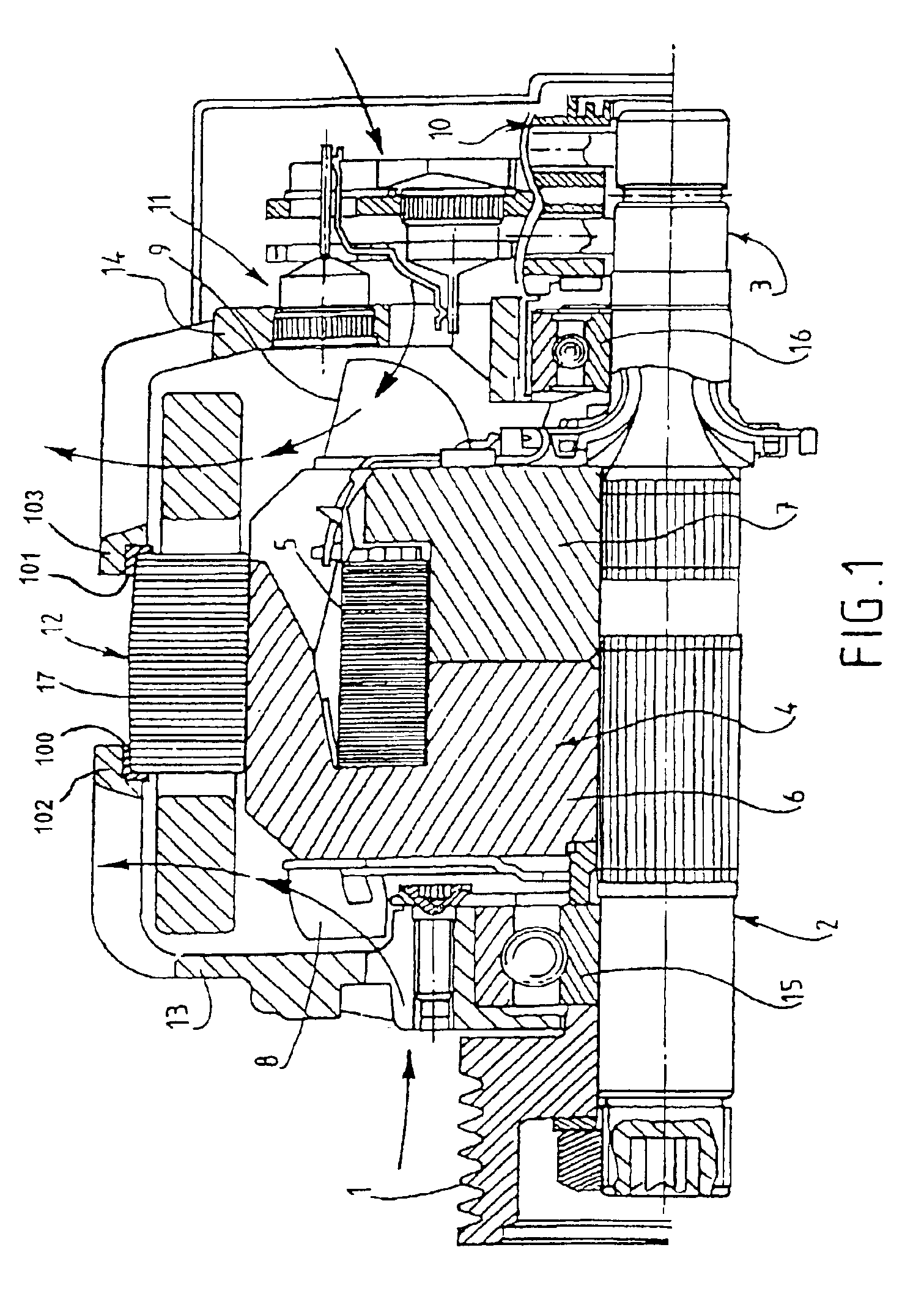 Several phase for a stator of an alternator for a motor vehicle