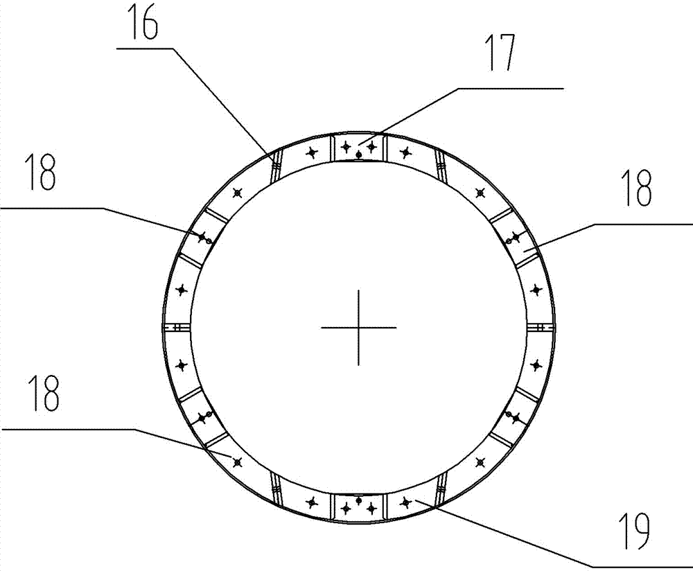 Testing device for extruding and lining of concrete