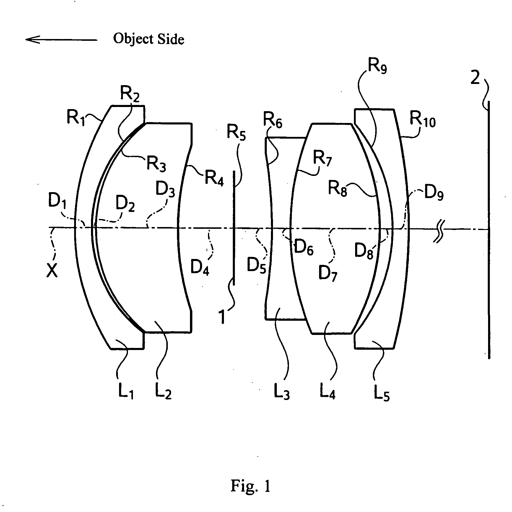 Image scanning lens and image scanning device that uses same