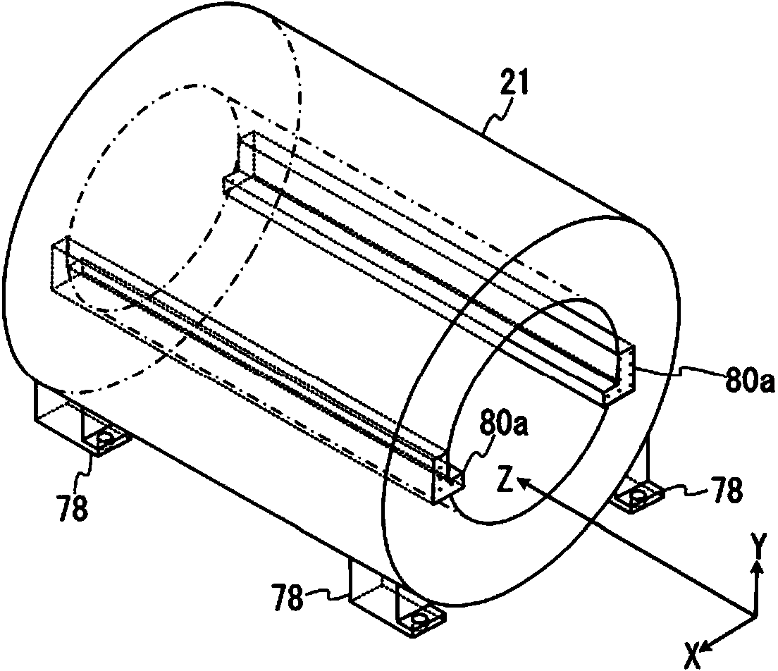 Magnetic resonance imaging apparatus and bed device