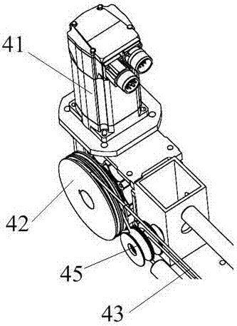 Corridor elevator with driving mechanism