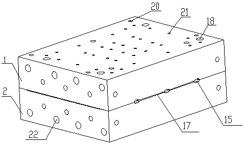 Precoated sand mold for door bolt