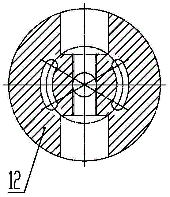 A multi-media separable and confluent ultra-high pressure nozzle