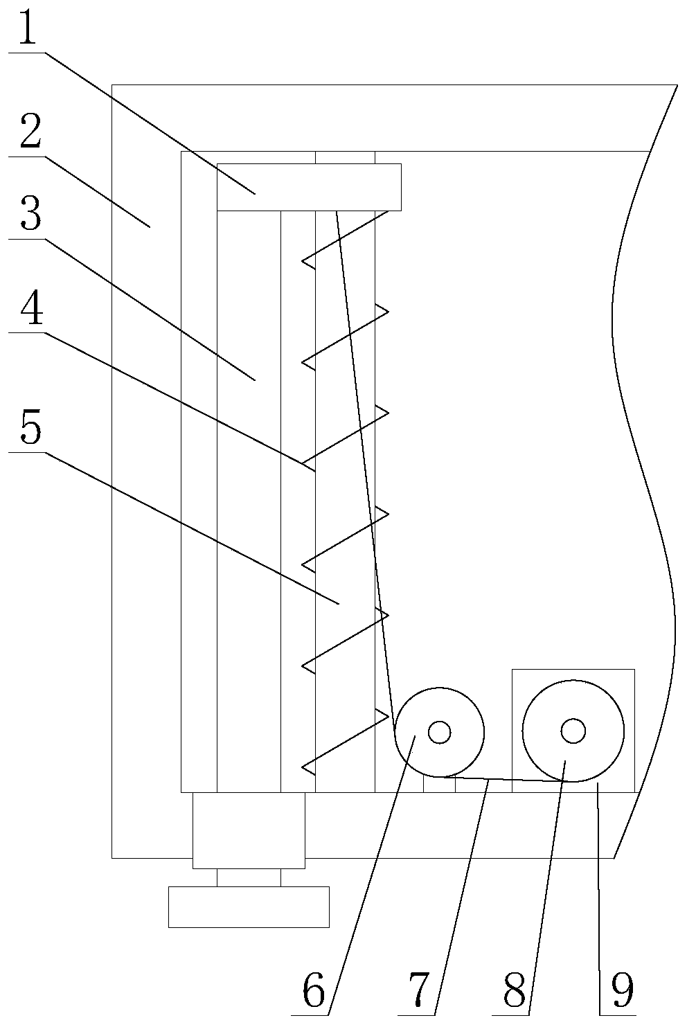 Unmanned aerial vehicle (UAV) with light regulating function for aerial shooting