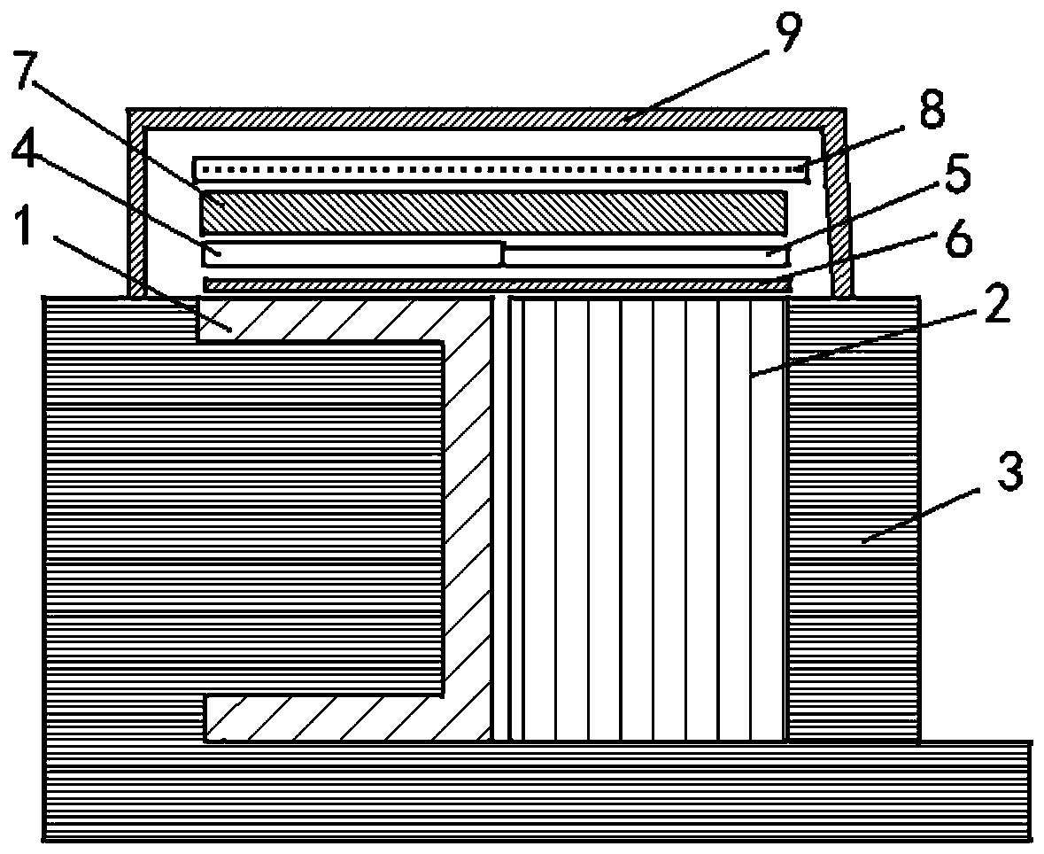 Checking structure for composite honeycomb sandwich structure during secondary bonding