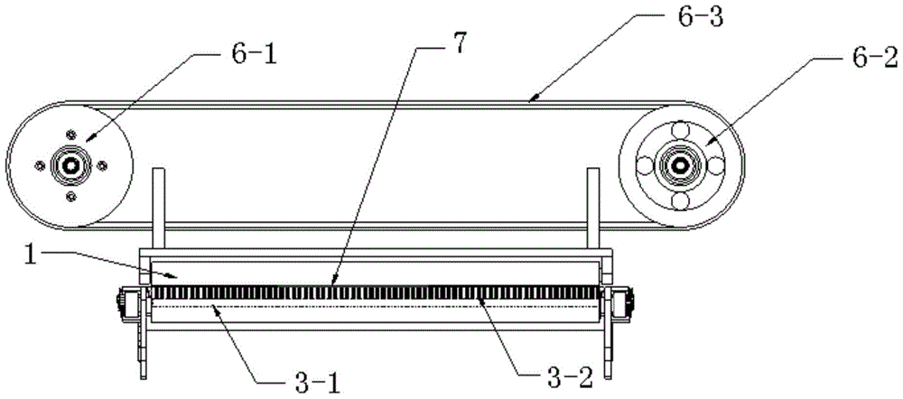 A contour fillet automatic control deburring device