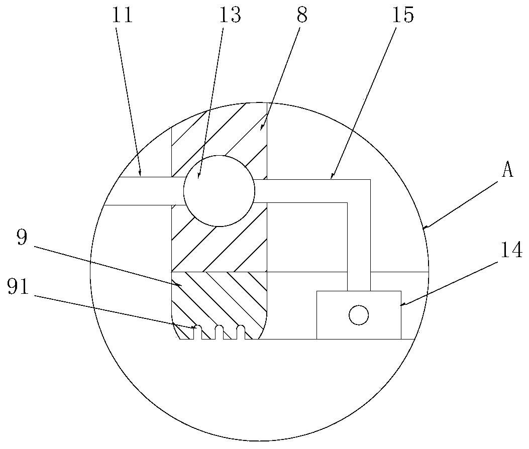 Efficient cleaning and sterilizing device for cancerous wound