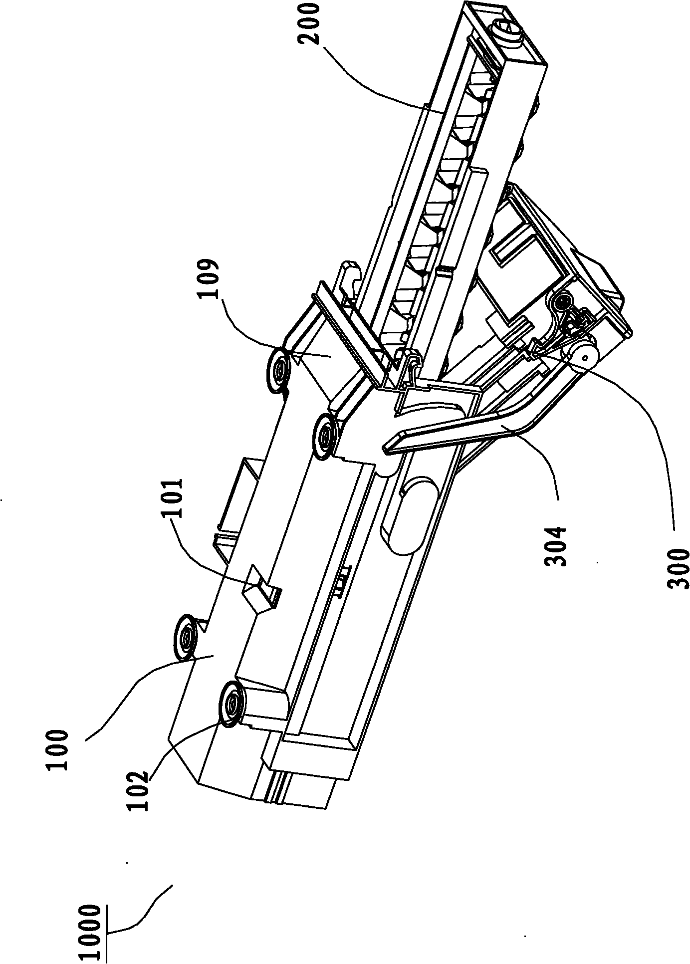 Automatic ice machine and refrigerator provided with same