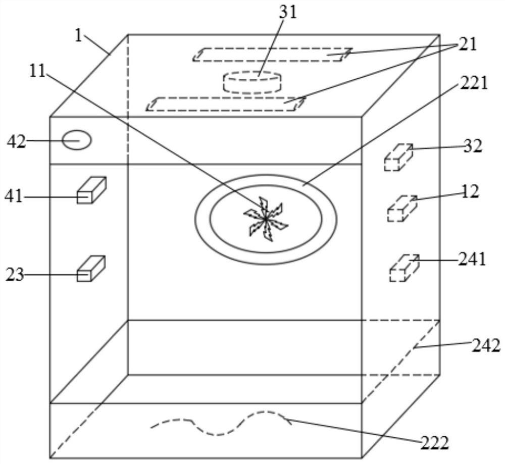 Disinfection cooking control system and disinfection control method