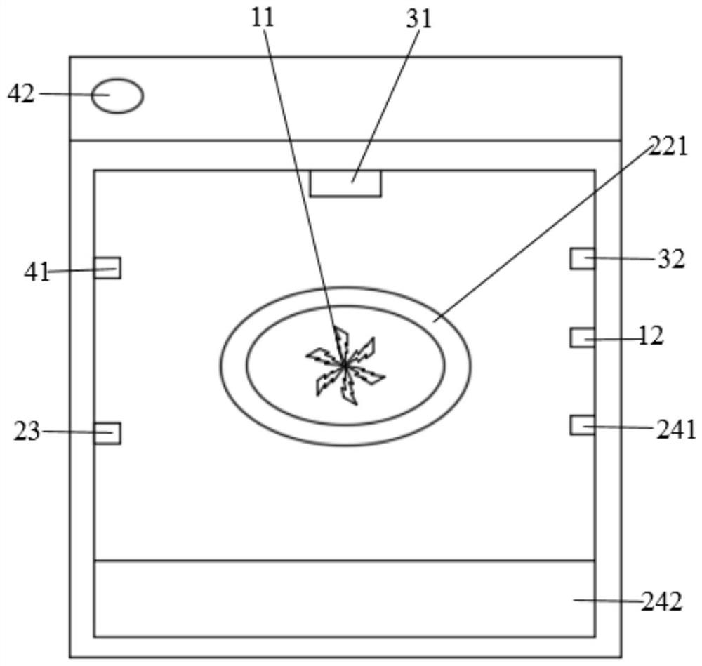 Disinfection cooking control system and disinfection control method