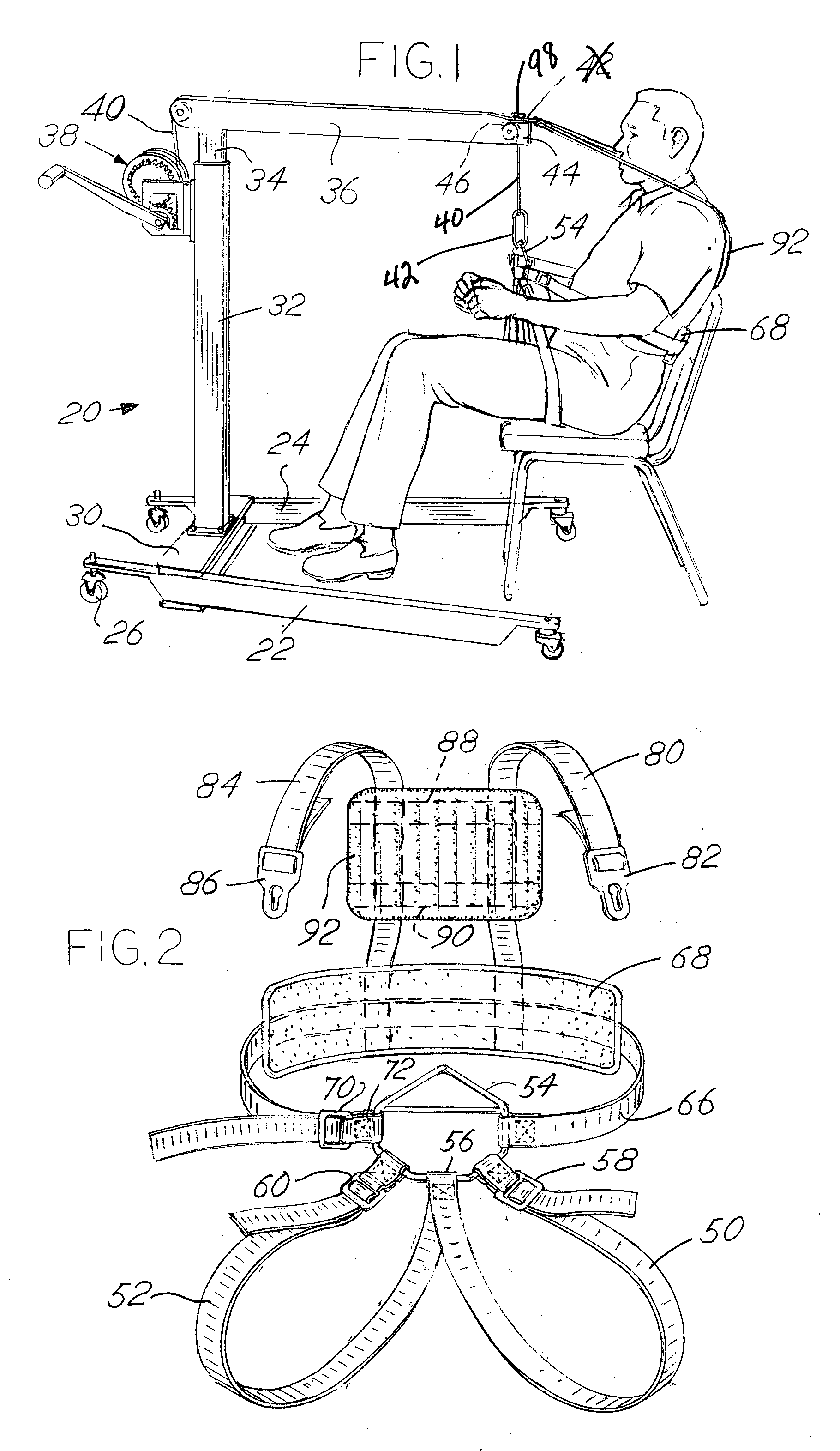 Support and transfer apparatus for transport of an incapacitated individual