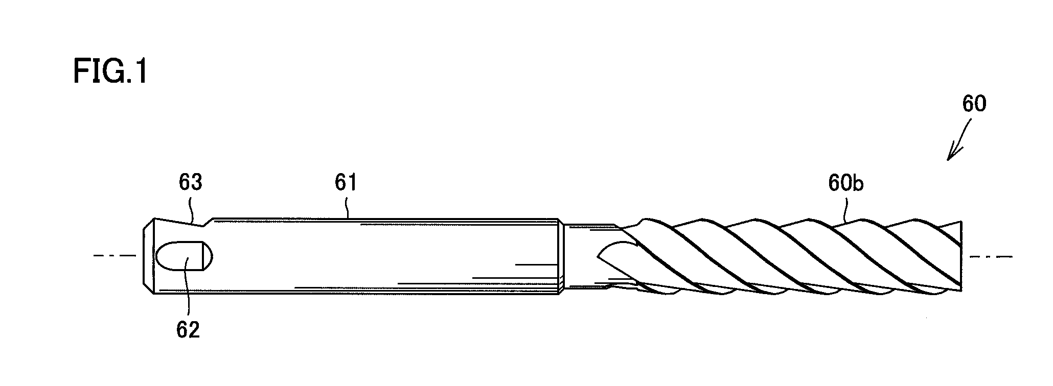 Shank Structure of End Mill and Tool Holder