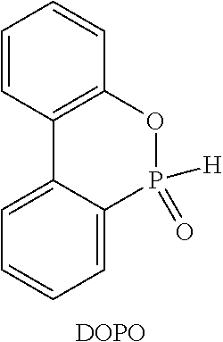 Flameproof expandable polymerizates